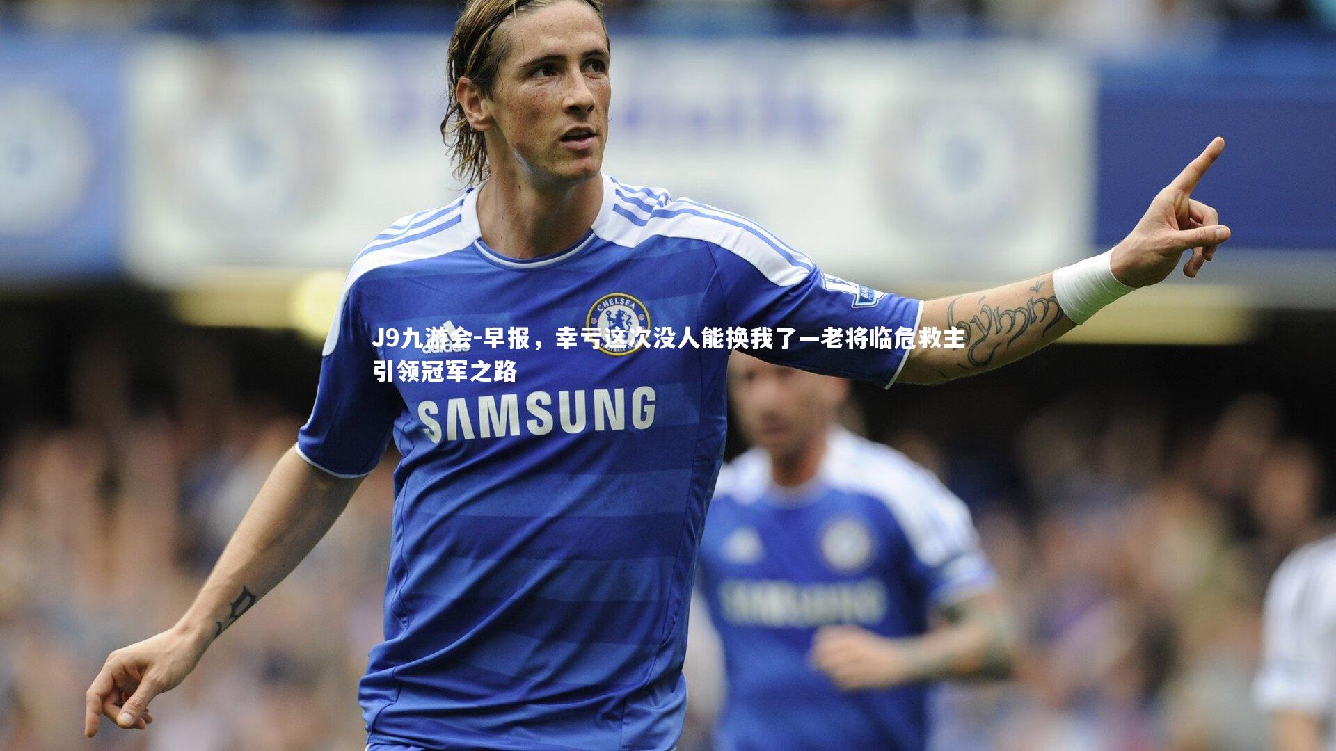 早报，幸亏这次没人能换我了—老将临危救主引领冠军之路